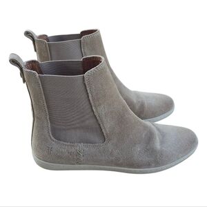 Frye Women 9.5 M Tan Leather Melissa Chelsea Pull On Bootie Ankle Boots